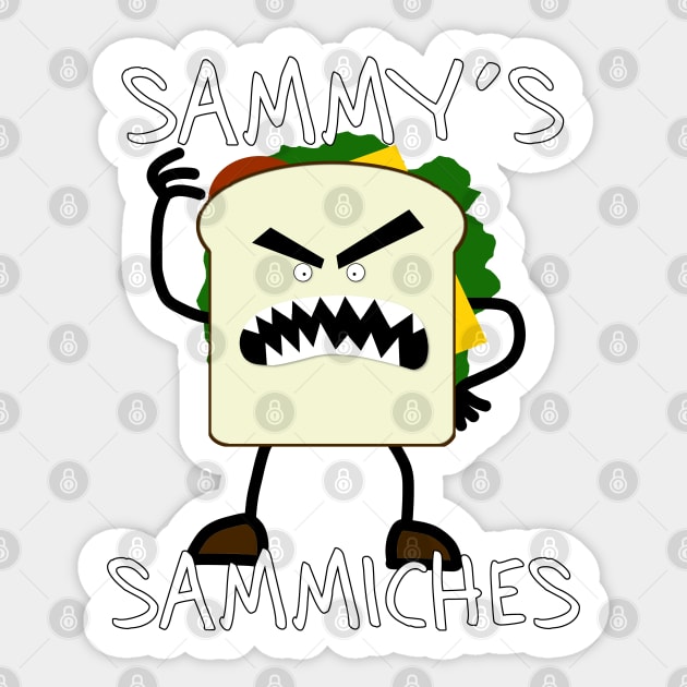 Sammy's Sammiches Sticker by Shampuzle's